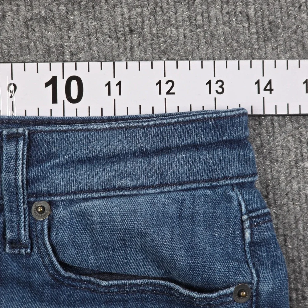 Denimocracy Jeans Womens Blue Bootcut Flare Stretch Denim Casual